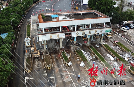 見證梧封一級公路建成