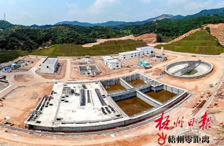 市第三污水處理廠加快建設