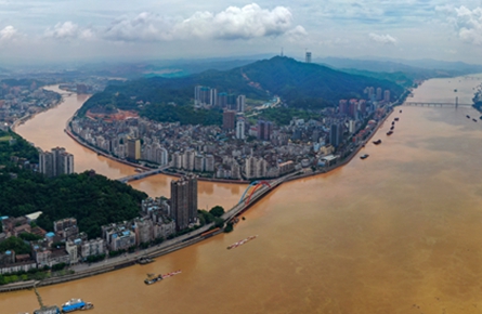 西江1號(hào)洪峰過梧州