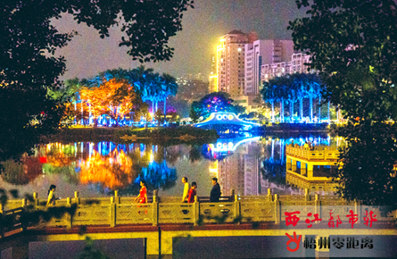 潘塘公園夜景更亮麗