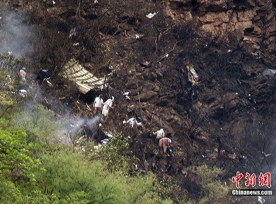 巴基斯坦墜毀客機152人無一幸存遺體全部找到