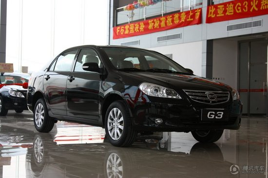 2010款比亞迪G3 1.5MT尊雅型GS-i 到店實(shí)拍